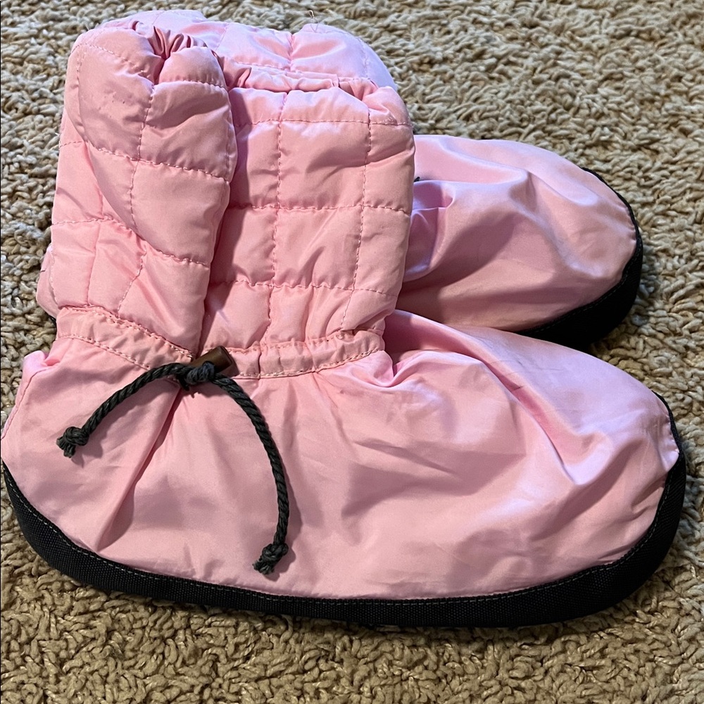 Pink Quilted Women's Booties Russian Pointe